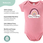 Rainbow Safari 23-Piece Layette Gift Set in Pink/White 0-3 months
