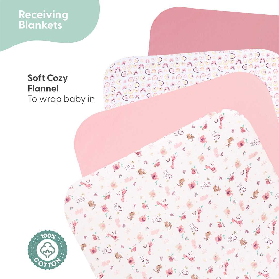 Rainbow Safari 23-Piece Layette Gift Set