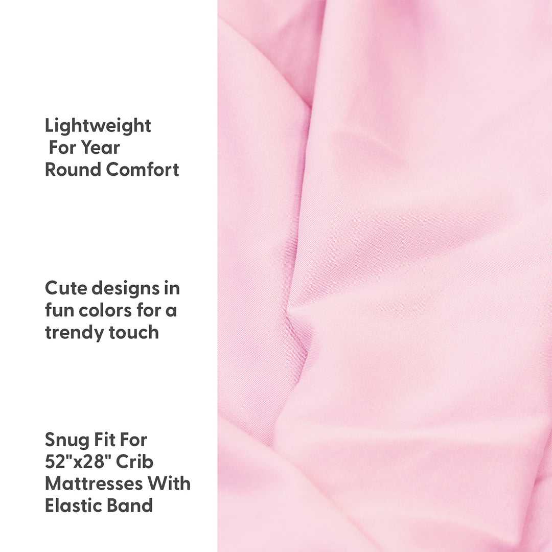 Butterfly 4-Pack Fitted Crib Sheet Set