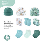 Layette Gift Set for Baby Boys or Girls - Wild Jungle, 16 Piece, 3-6 Months Farallon Brands