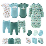 Layette Gift Set for Baby Boys or Girls - Wild Jungle, 16 Piece, 3-6 Months Farallon Brands