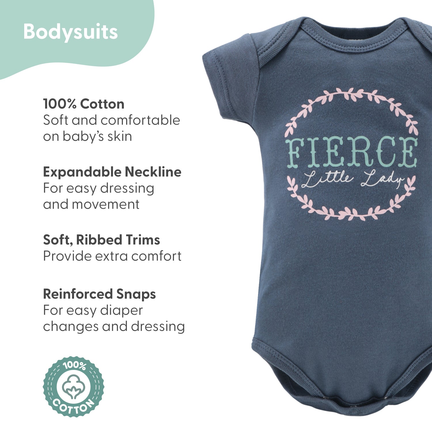 Layette Gift Set for Baby Girls - Prairie Floral, 16 Piece, 6-9 Months Farallon Brands