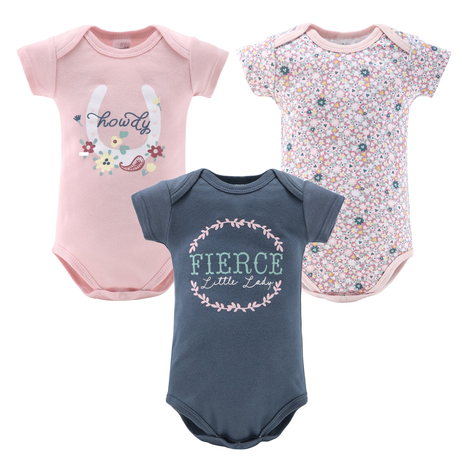 Layette Gift Set for Baby Girls - Prairie Floral, 16 Piece, 6-9 Months Farallon Brands