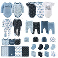Elephant Blue Baby Layette Gift Set, 30 Piece
