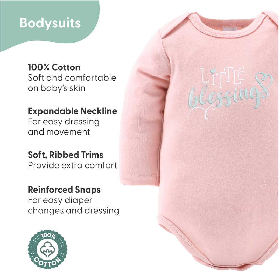 Hudson Baby Girls Cotton Layette Set, Pink Snuggle Bear, 9-12 Months at CoolSprings Galleria in Franklin, TN Hudson Baby Girls Cotton Layette Set, Pink Snuggle Bear, 9-12 Months at CoolSprings Galleria in Franklin, TN