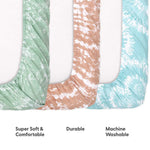 Boho Tie Dye Fitted Playard Sheets, 3-Pack