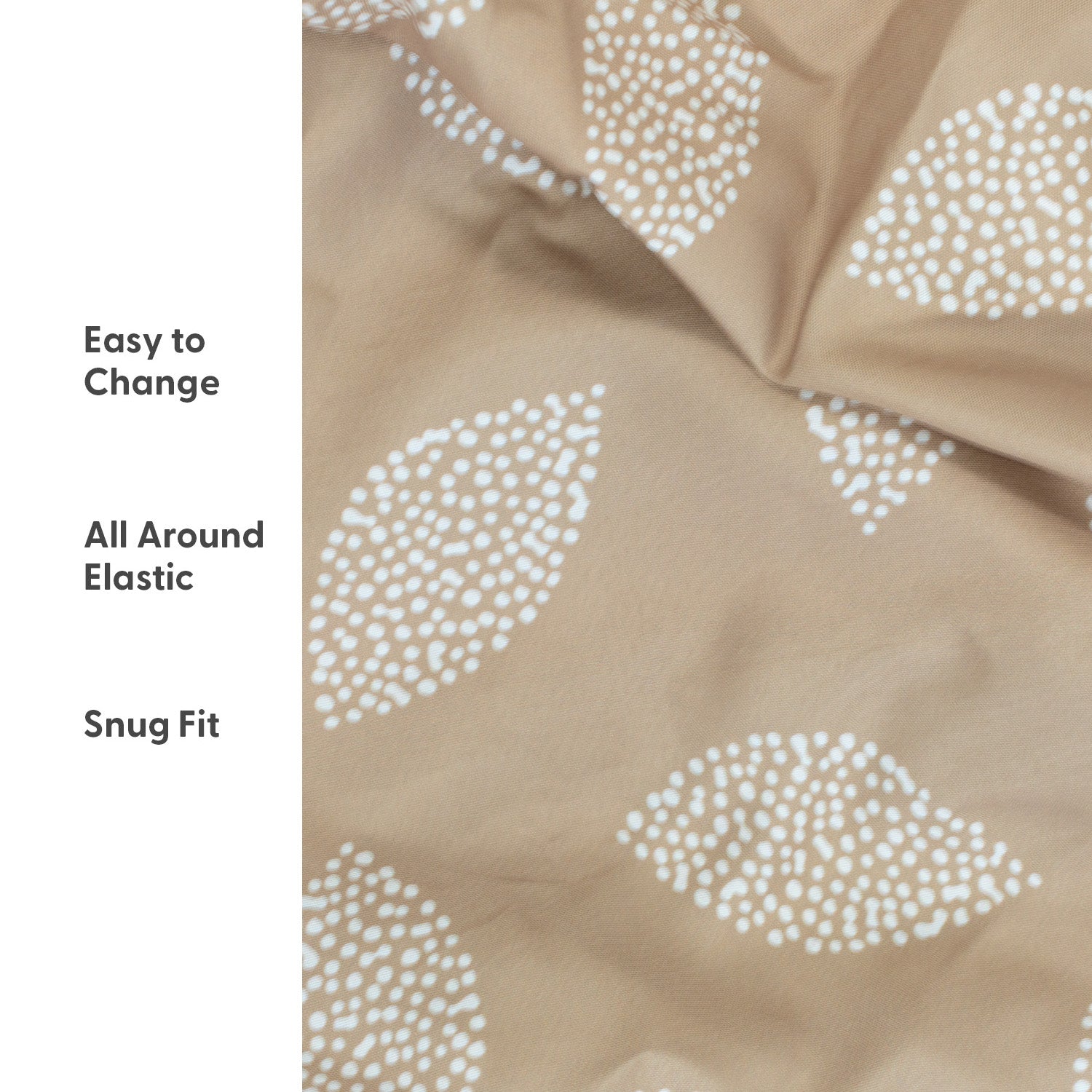 Safari Neutral Baby Bassinet Sheets 4-Pack for Boys and Girls