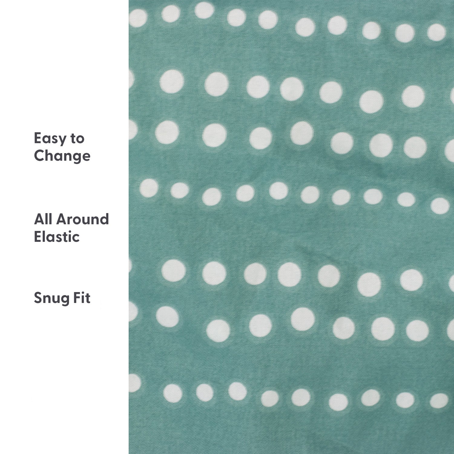 Green Dino Baby Bassinet Sheets 4-Pack for Girls