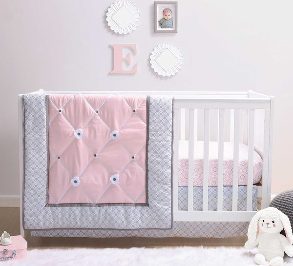 Princess 3-Piece Crib Bedding Set