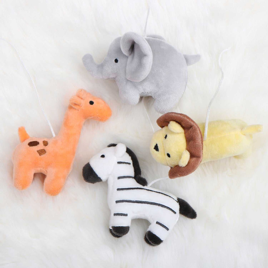 Safari Animals Baby Musical Crib Mobile