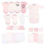 Soft Pink Favorite Baby Layette Gift Set, 23 Piece Farallon Brands