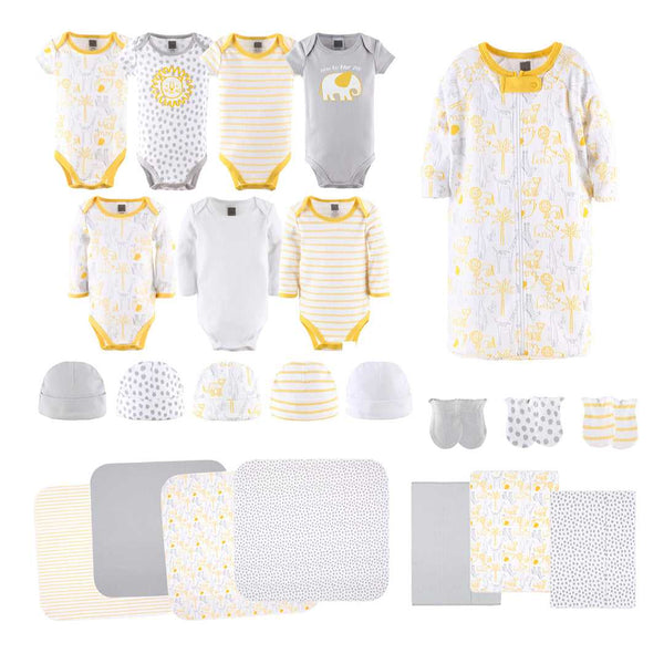 Safari Sunshine Baby Layette Gift Set, 23 PieceSafari Sunshine Baby Layette Gift Set, 23 Piece