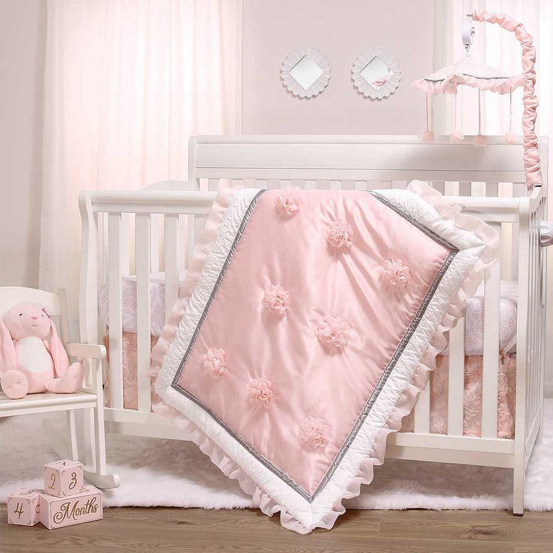 Arianna Piece Baby Crib Bedding Set for Girls