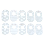 10-Pack Grey Nursery Closet Organizer Dividers The Peanutshell