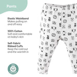 Safari Animals 5 Pack Baby Pants Set