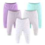 Pastel 5 Pack Baby Girl Pants Set