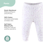 Pastel 5 Pack Baby Girl Pants Set
