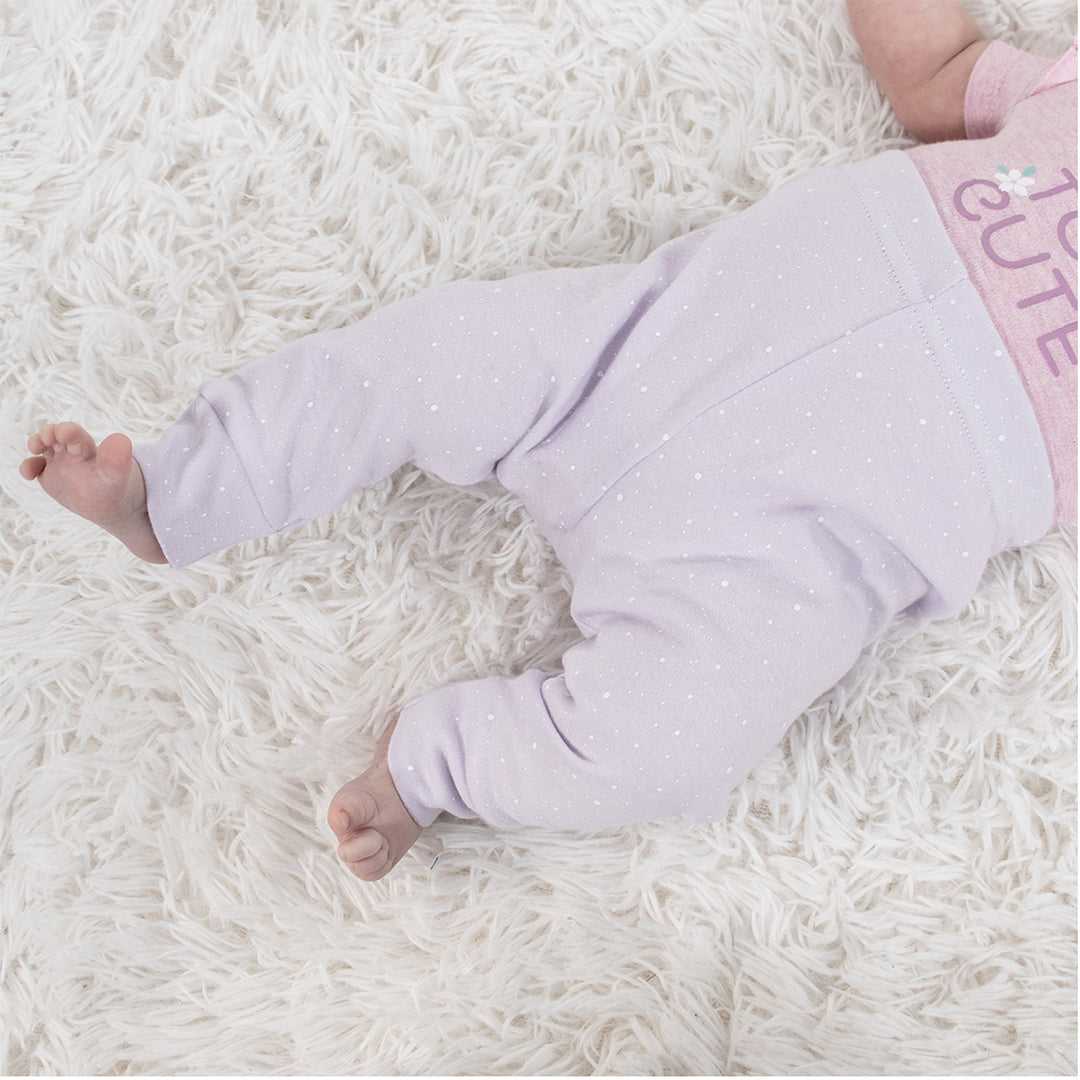 Pastel 5 Pack Baby Girl Pants Set