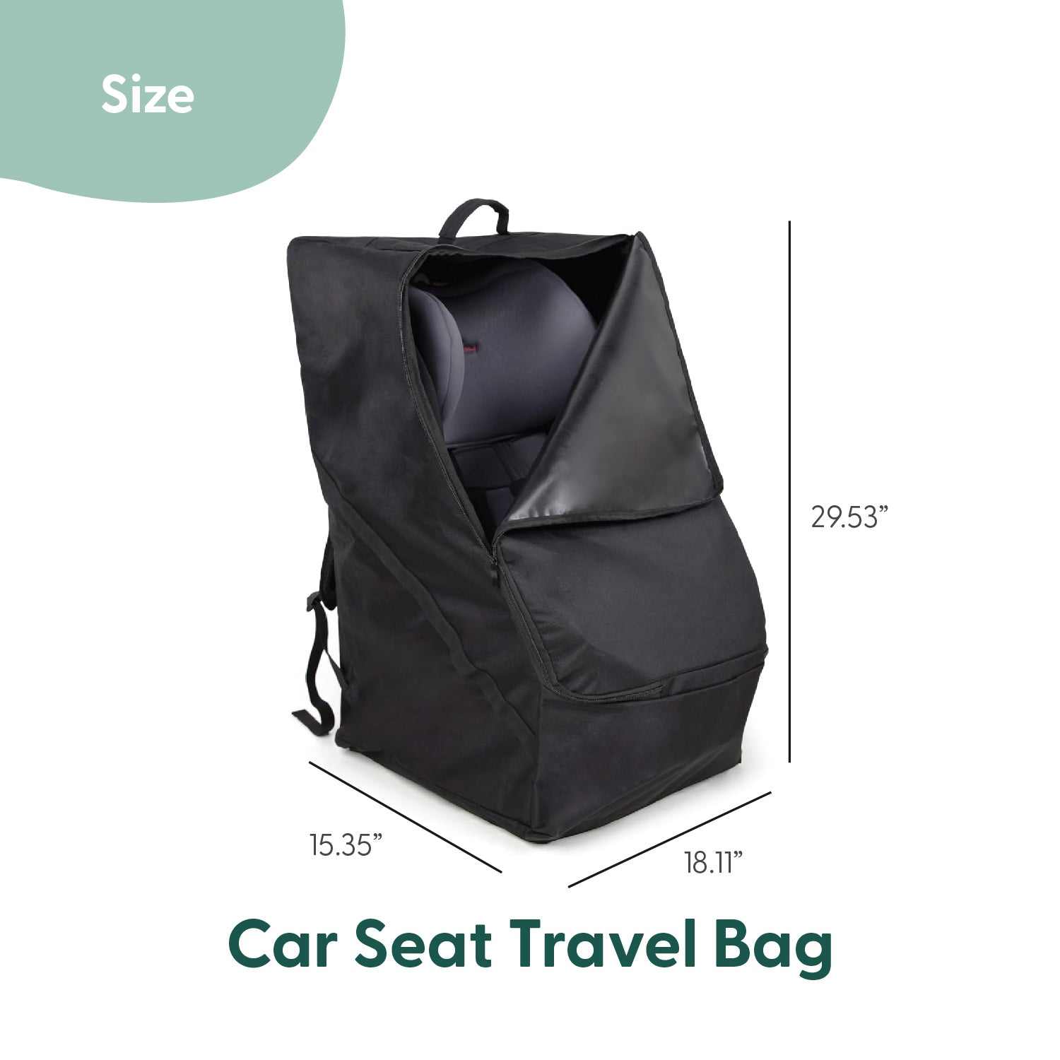 Backpack Car Seat Travel Bag The Peanutshell