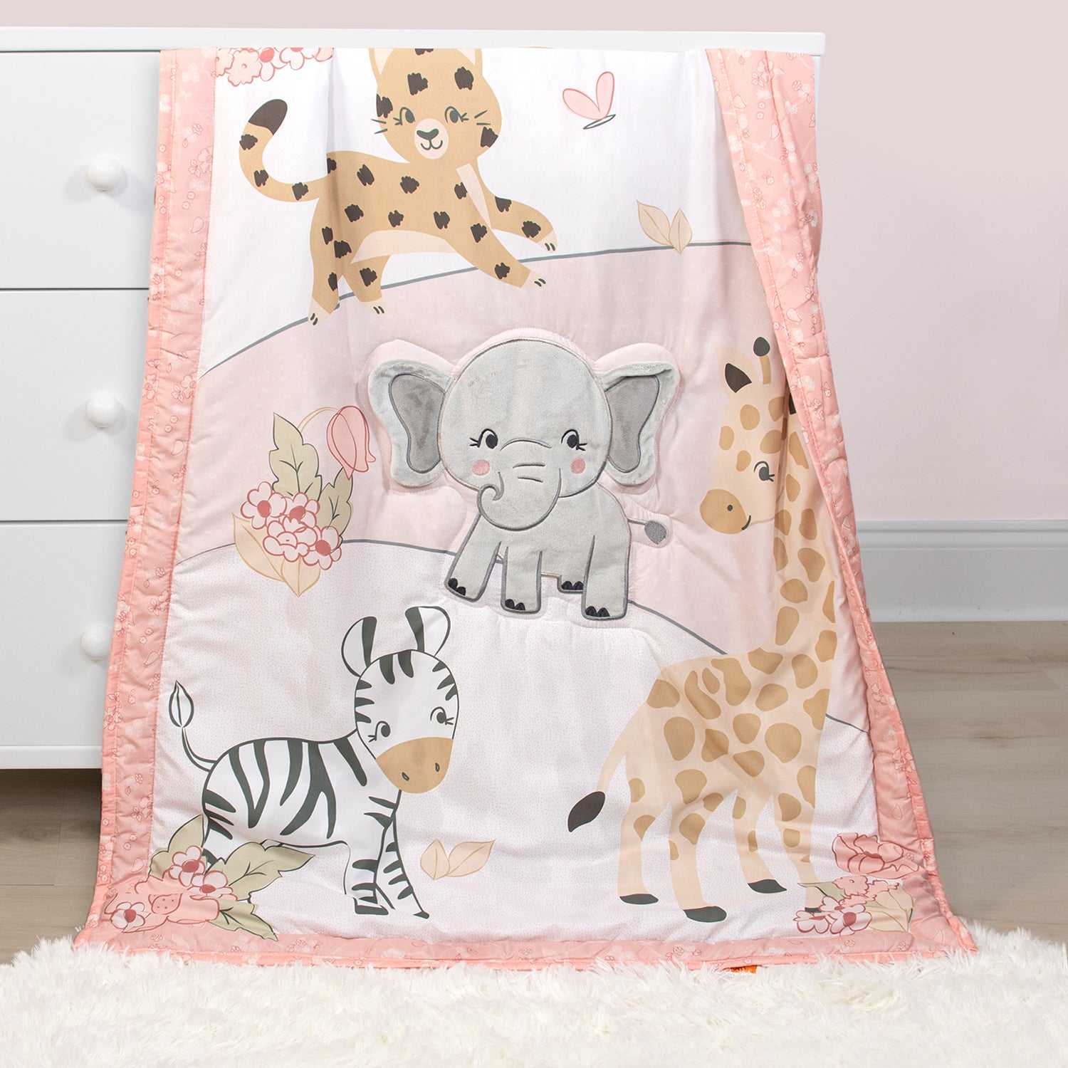 Wildest Dreams Piece Baby Crib Bedding Set for Girls
